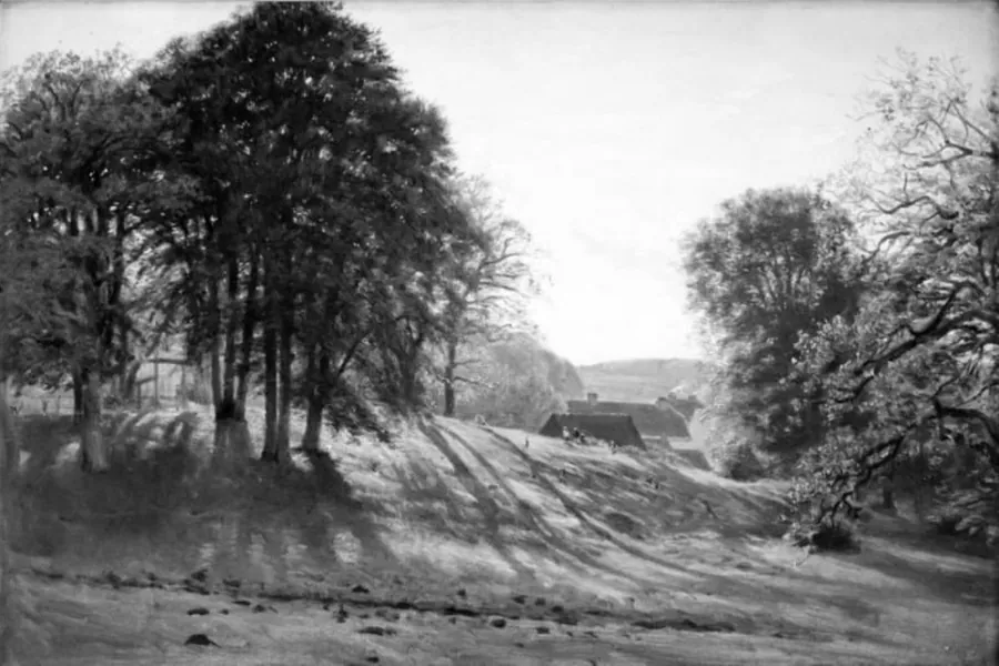 Et skovbryn by C.A. Kølle