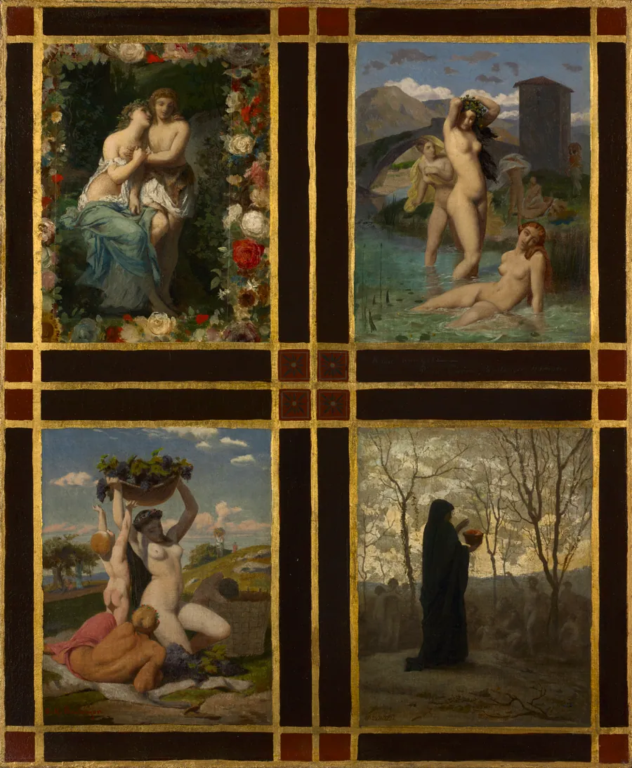 The Four Seasons by Henry Picou