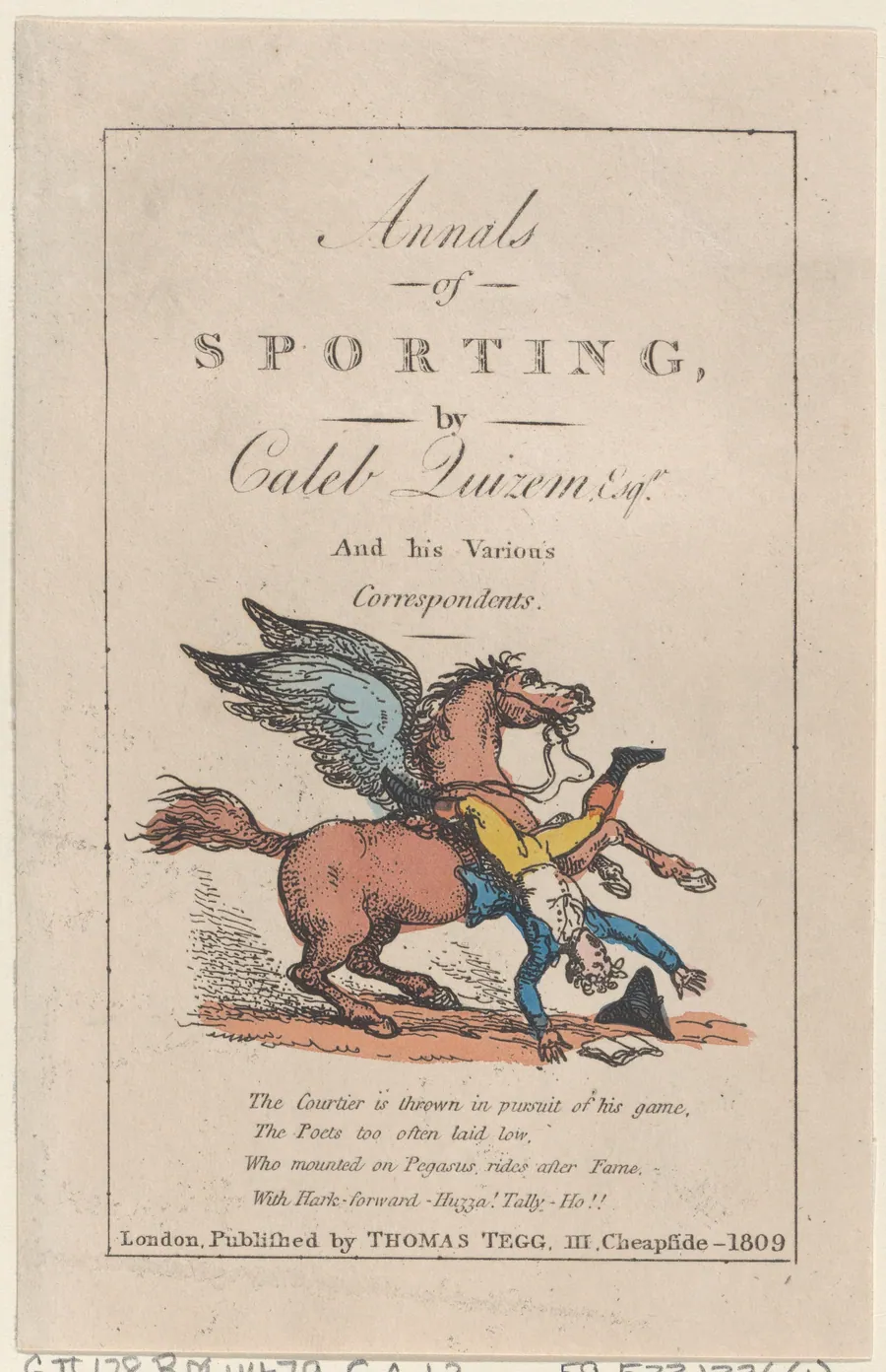 Annals of Sporting by George Murgatroyd Woodward