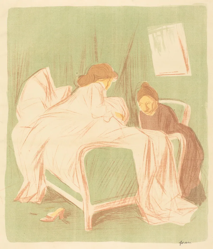 Les instructions pour la journée (The Instructions for the Day) by Jean-Louis Forain