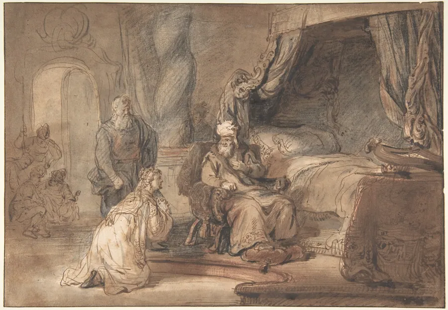 David's Promise to Bathsheba by Gerbrand van den Eeckhout