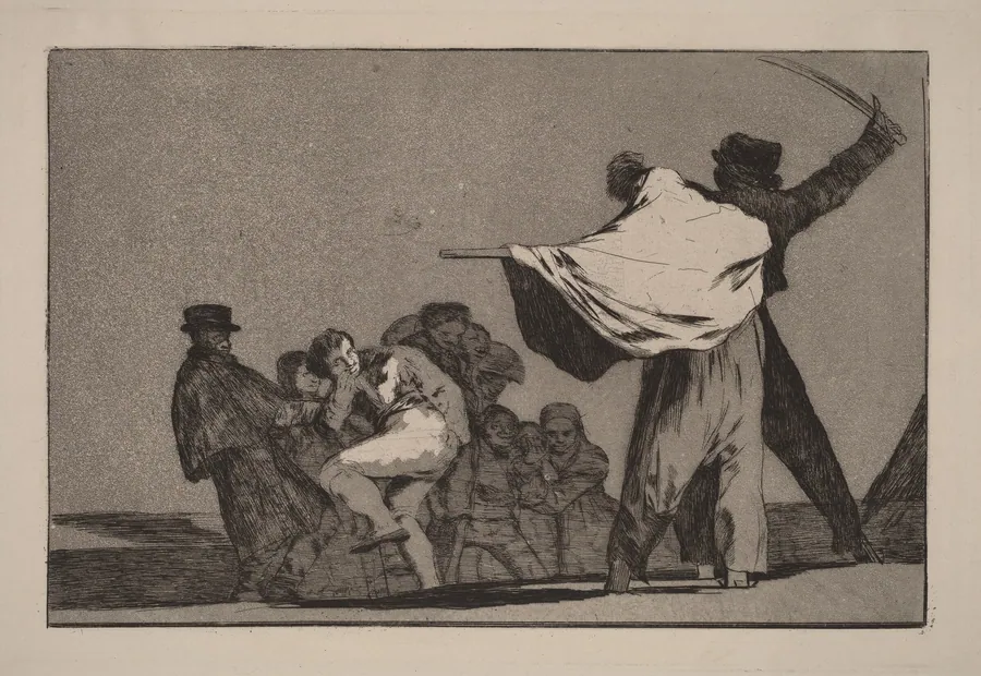 Disparate conocido (Well-Known Folly) by Francisco Goya