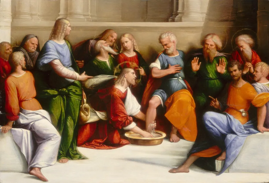 Christ Washing the Disciples' Feet by Garofalo