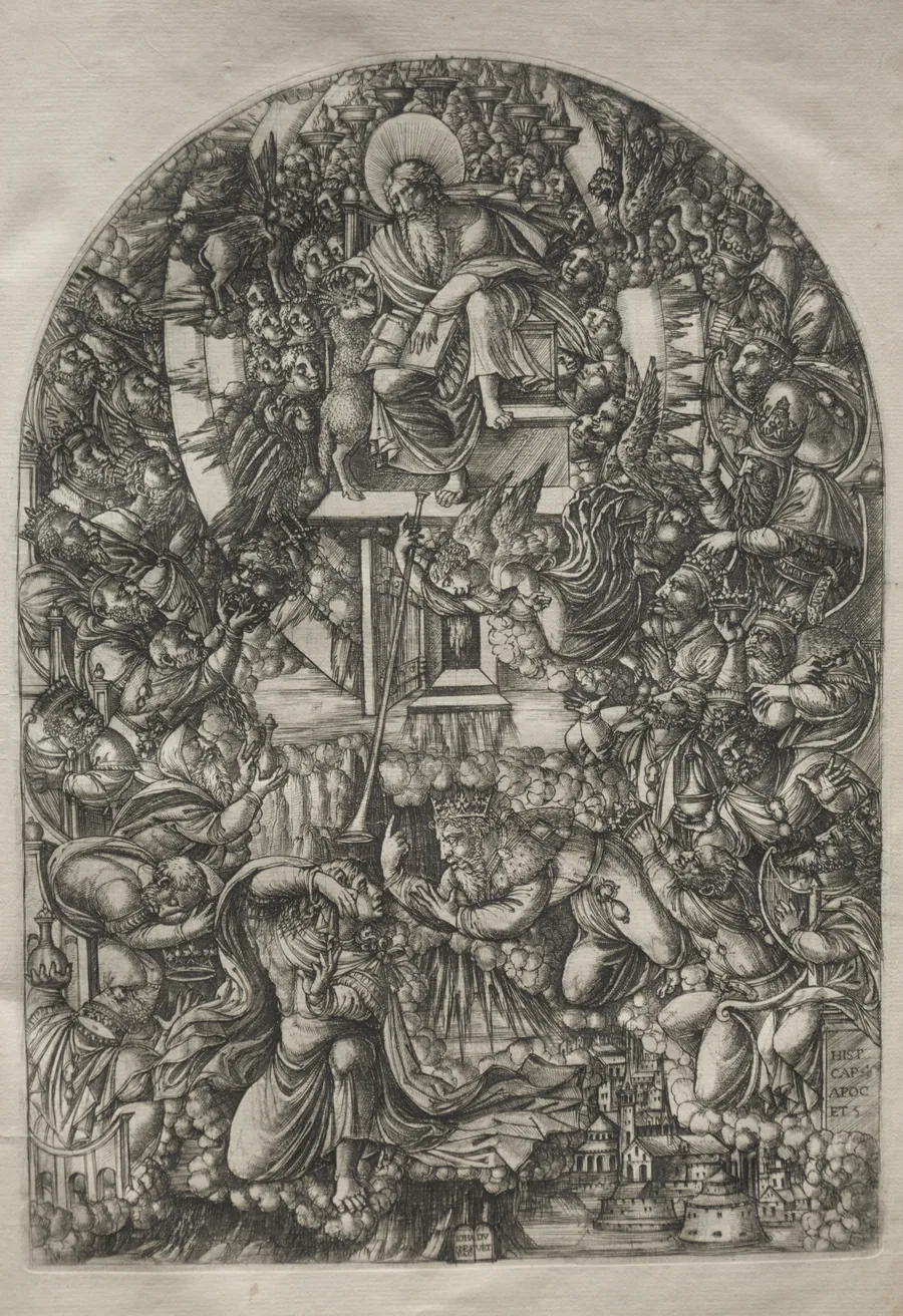 The Apocalypse: Saint John Summoned to Heaven by Jean Duvet