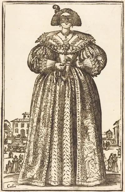 Masked Noble Woman