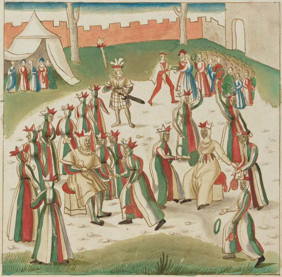 Outdoor Games by German 16th Century