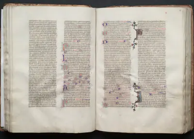 The Gotha Missal: Fol. 50r, Text