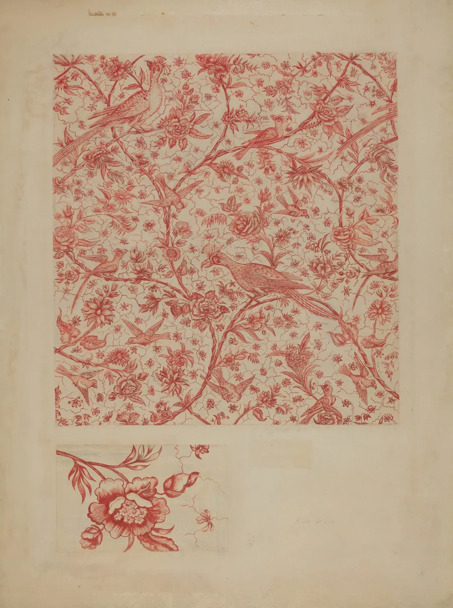 Bed Curtain by Alice Braun