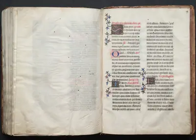 The Gotha Missal: Fol. 159r, Text
