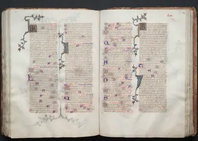 The Gotha Missal: Fol. 109r, Text