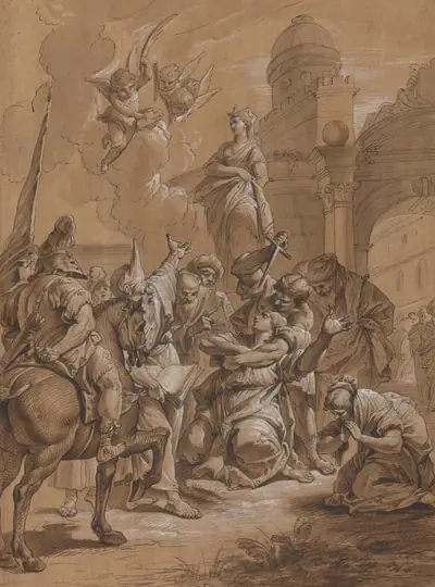 Martyrdom of a Female Saint