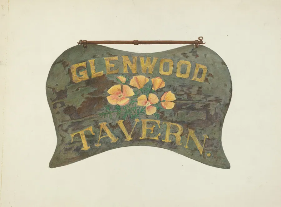 Tavern Sign by Robert W.R. Taylor