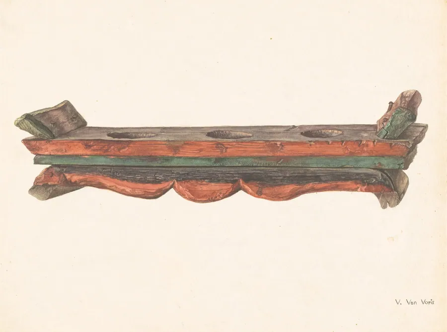 Chinese Altar Tray by Vera Van Voris