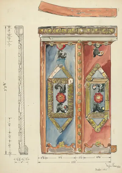 Pulpit - San Buenaventura Mission