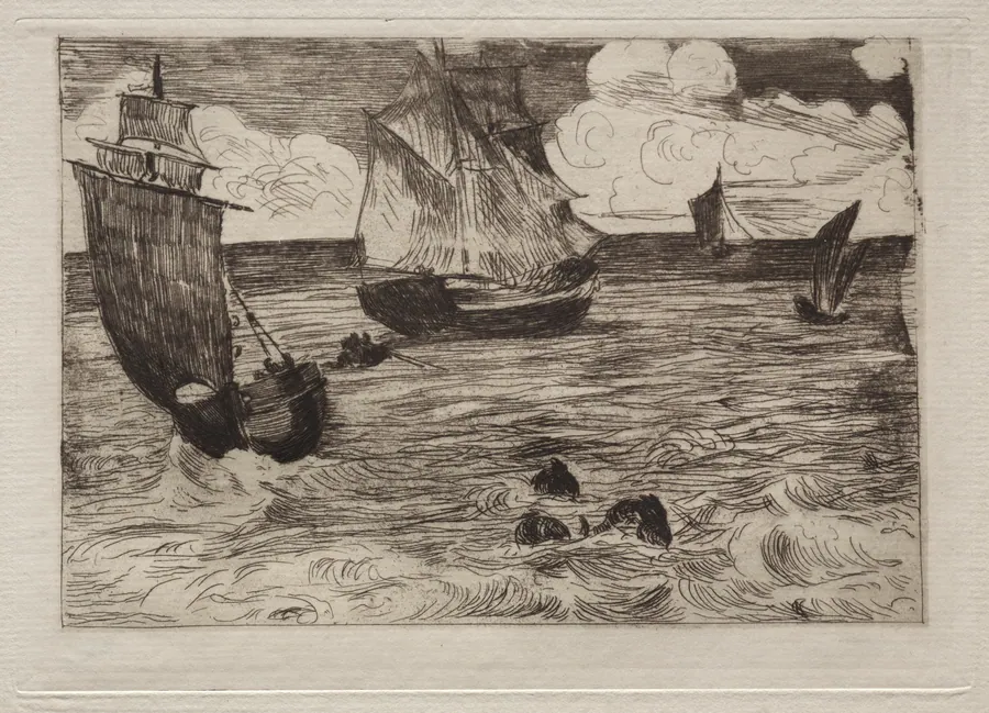 Marine by Édouard Manet