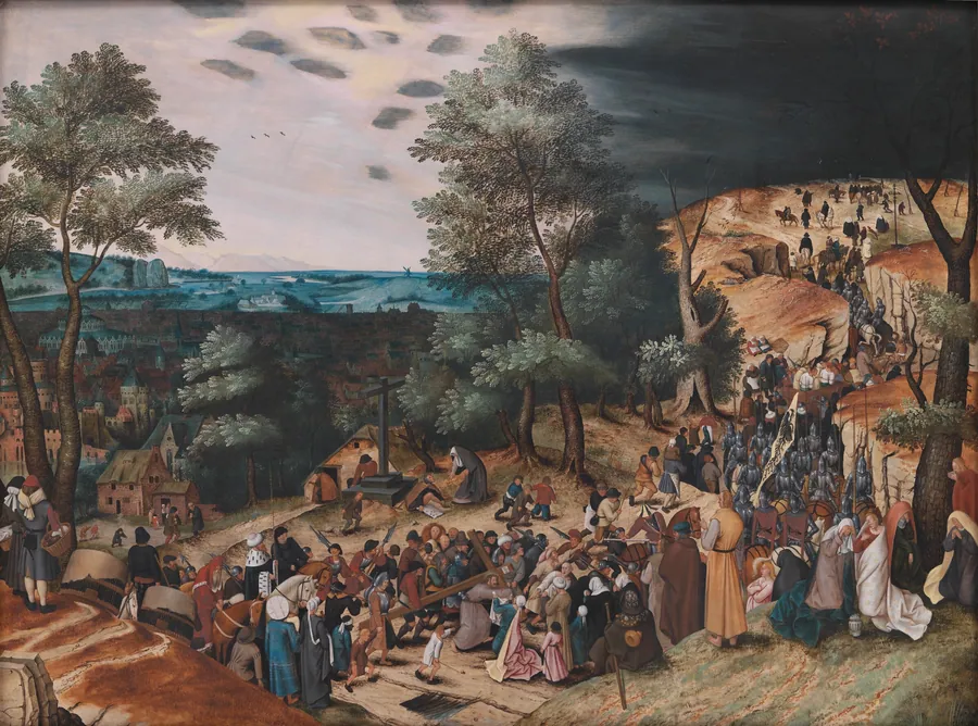 Kristi gang til Golgatha by Pieter Brueghel (II)