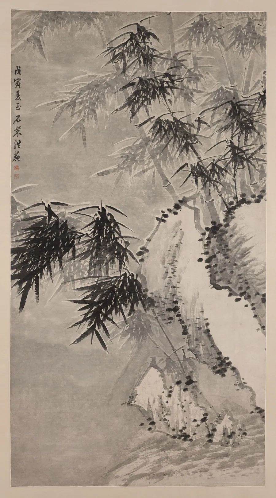 Bamboo in Snow by Hong Fan