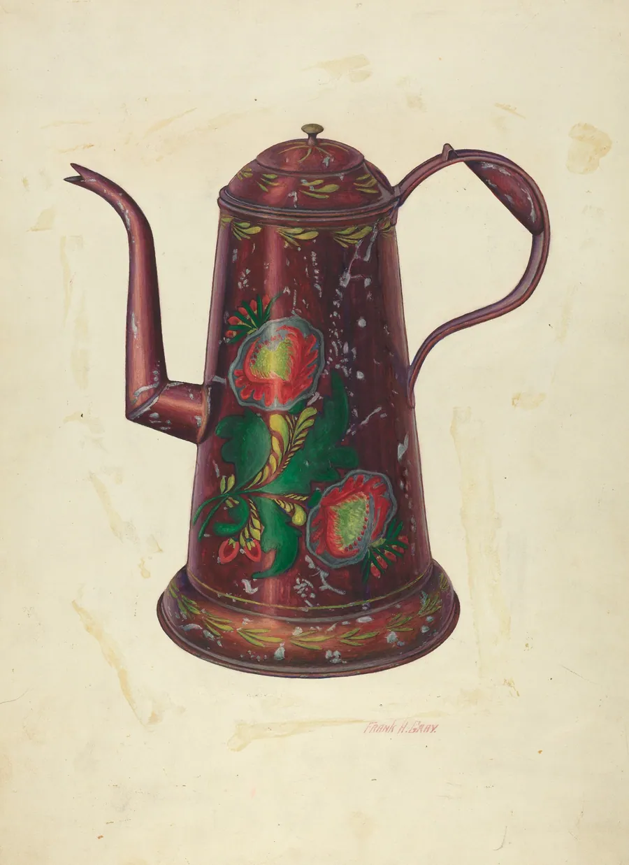 Tin Teapot by Frank Gray
