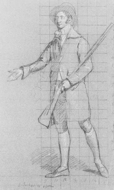 Study for "The Knatchbull Family": Sir Edward Knatchbull