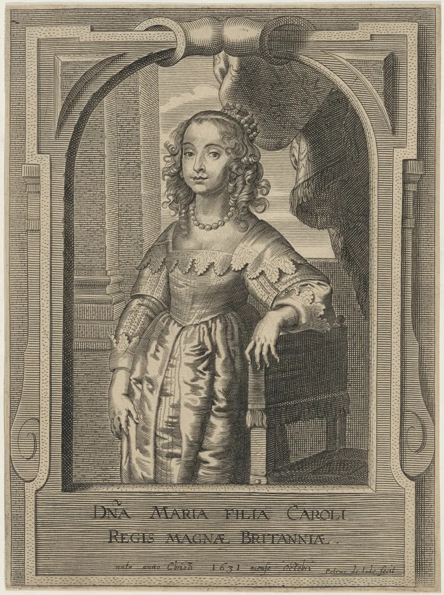 Mary, Wife of William II of Orange by Pieter de Jode II