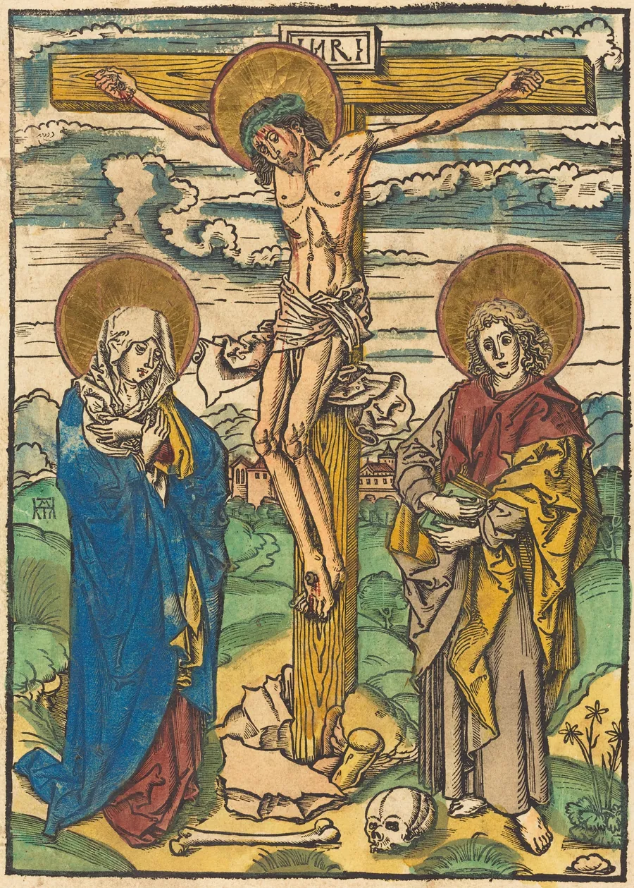 Christ on the Cross by German 16th Century