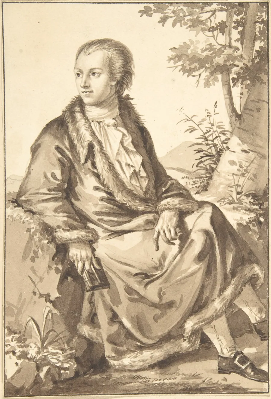 Portrait of Gaetano Filangieri by Jean-Baptiste-François Bosio
