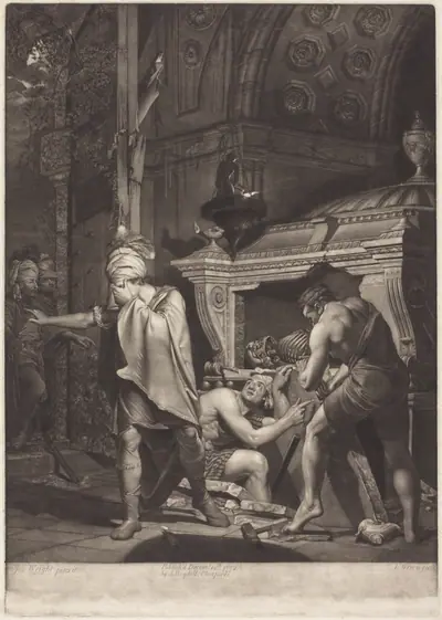 Miravan Opening the Tomb of His Ancestors