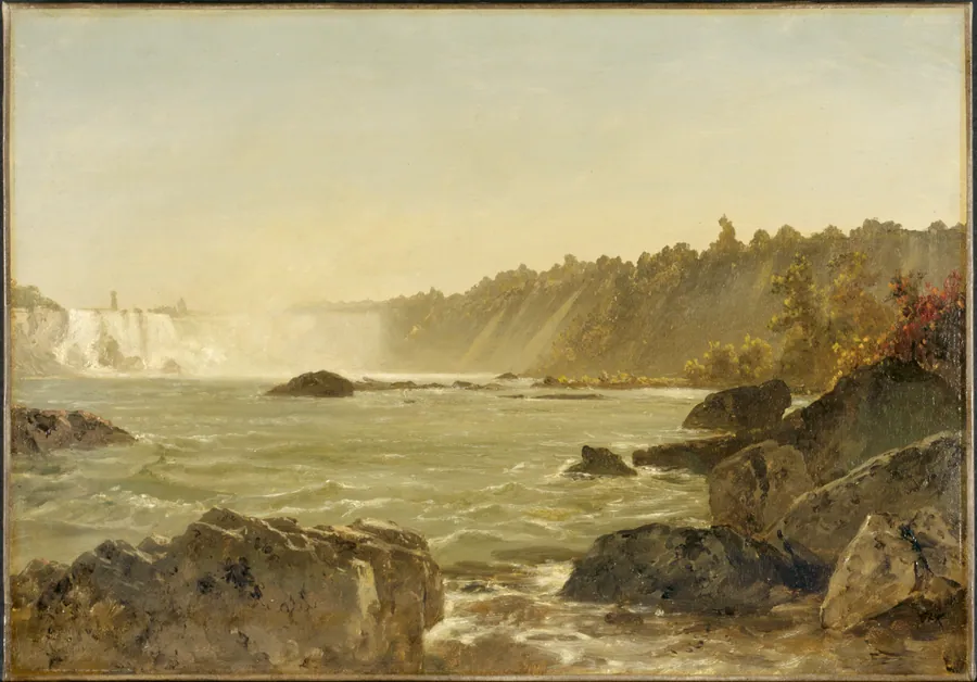 View of Niagara Falls by John Frederick Kensett