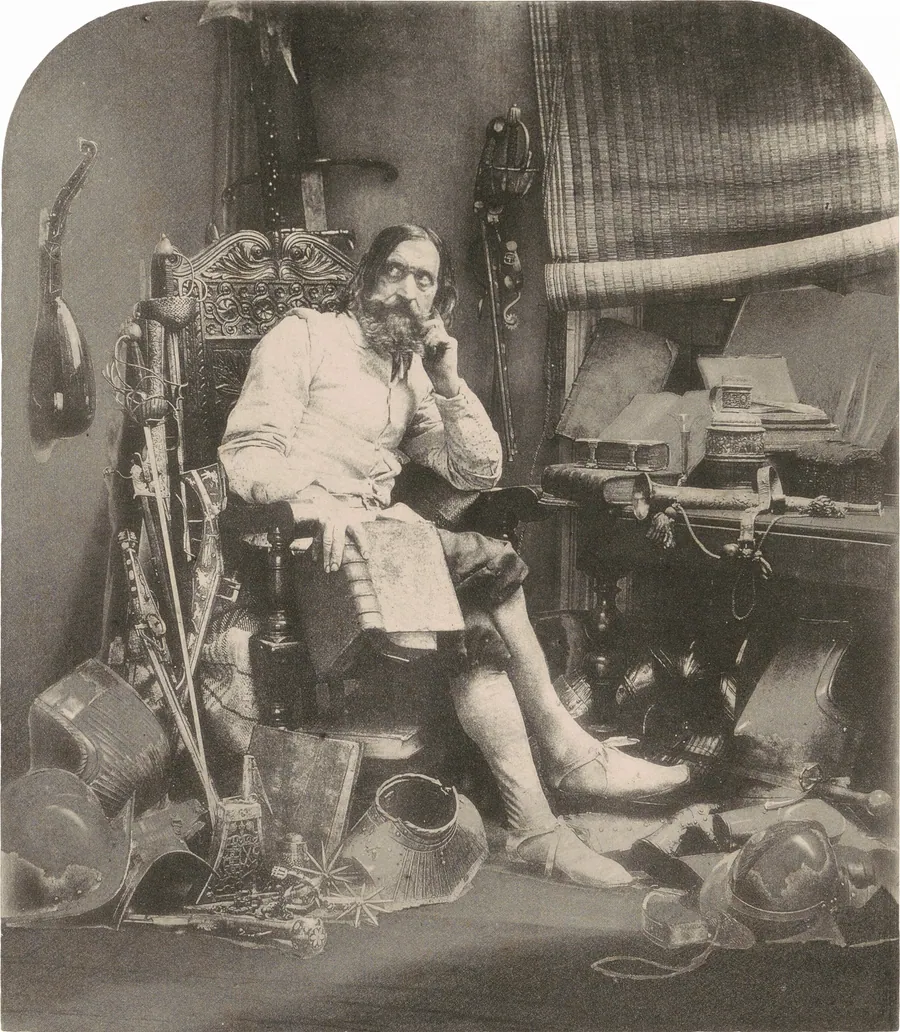 Don Quixote in his Study by William Lake Price