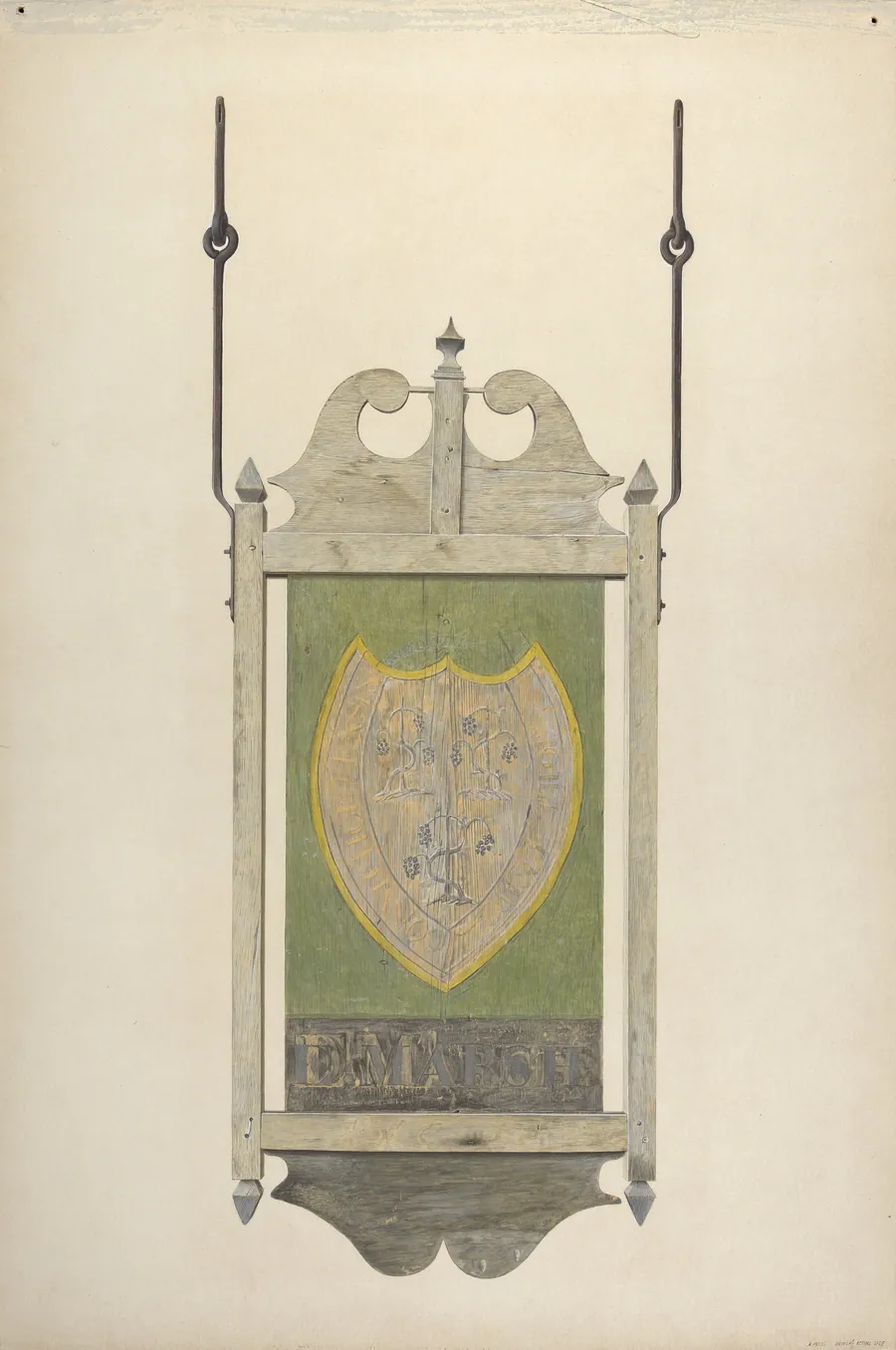 Tavern Sign by Alfred Parys