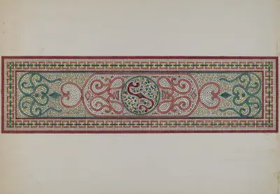 Mosaic Pattern in Doorstep