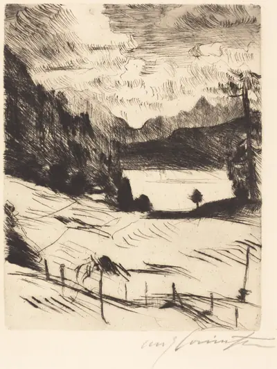 Der Walchensee (The Walchensee)