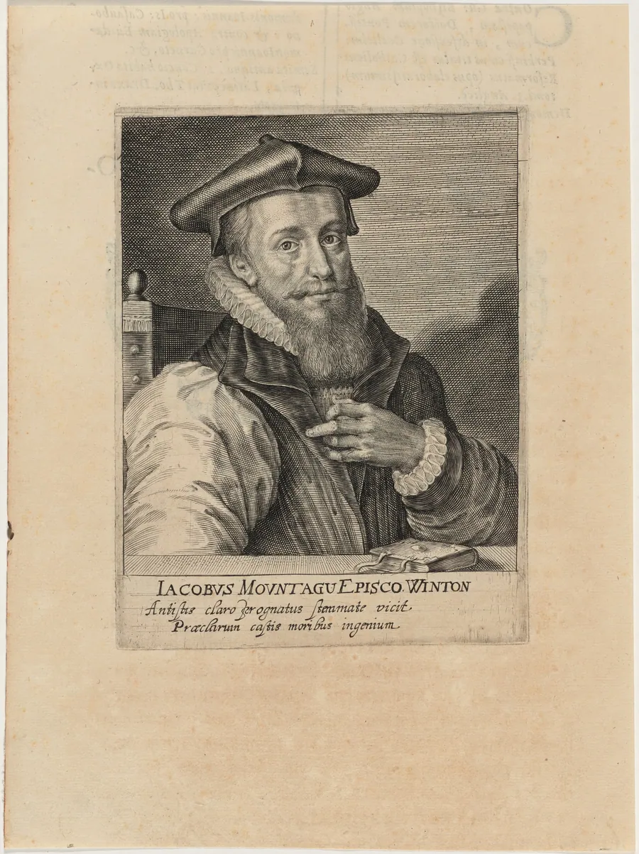 James Montagu, Bishop of Winchester by Magdalena van de Passe