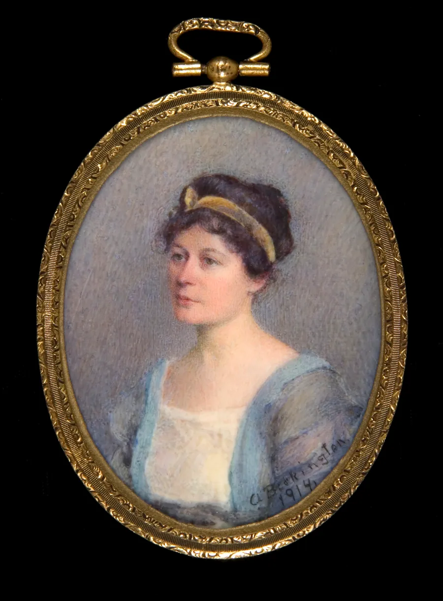 Rosina Cox Boardman by Alice Beckington, born St. Charles, MO 1868-died La Jolla, CA 1942