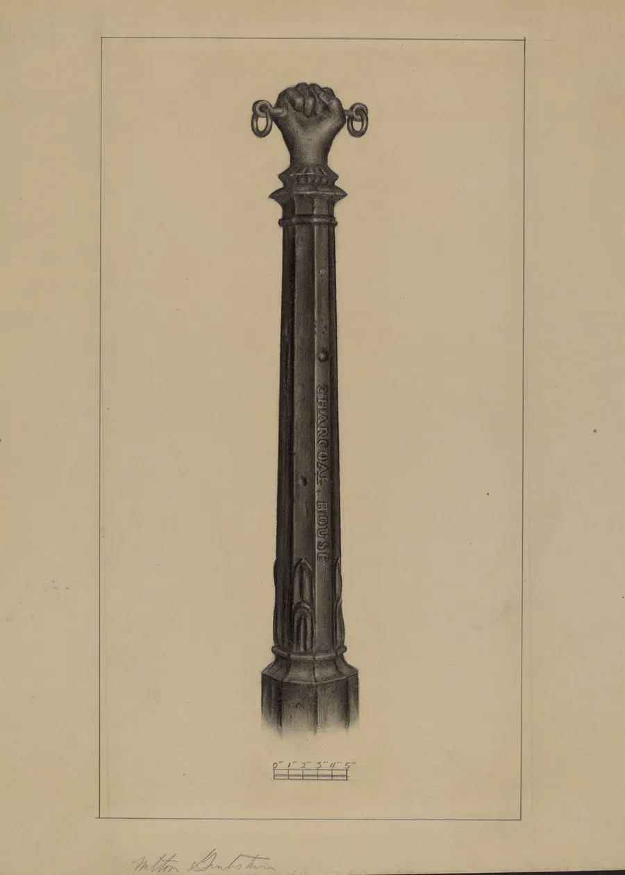 Hitching Post by Milton Grubstein
