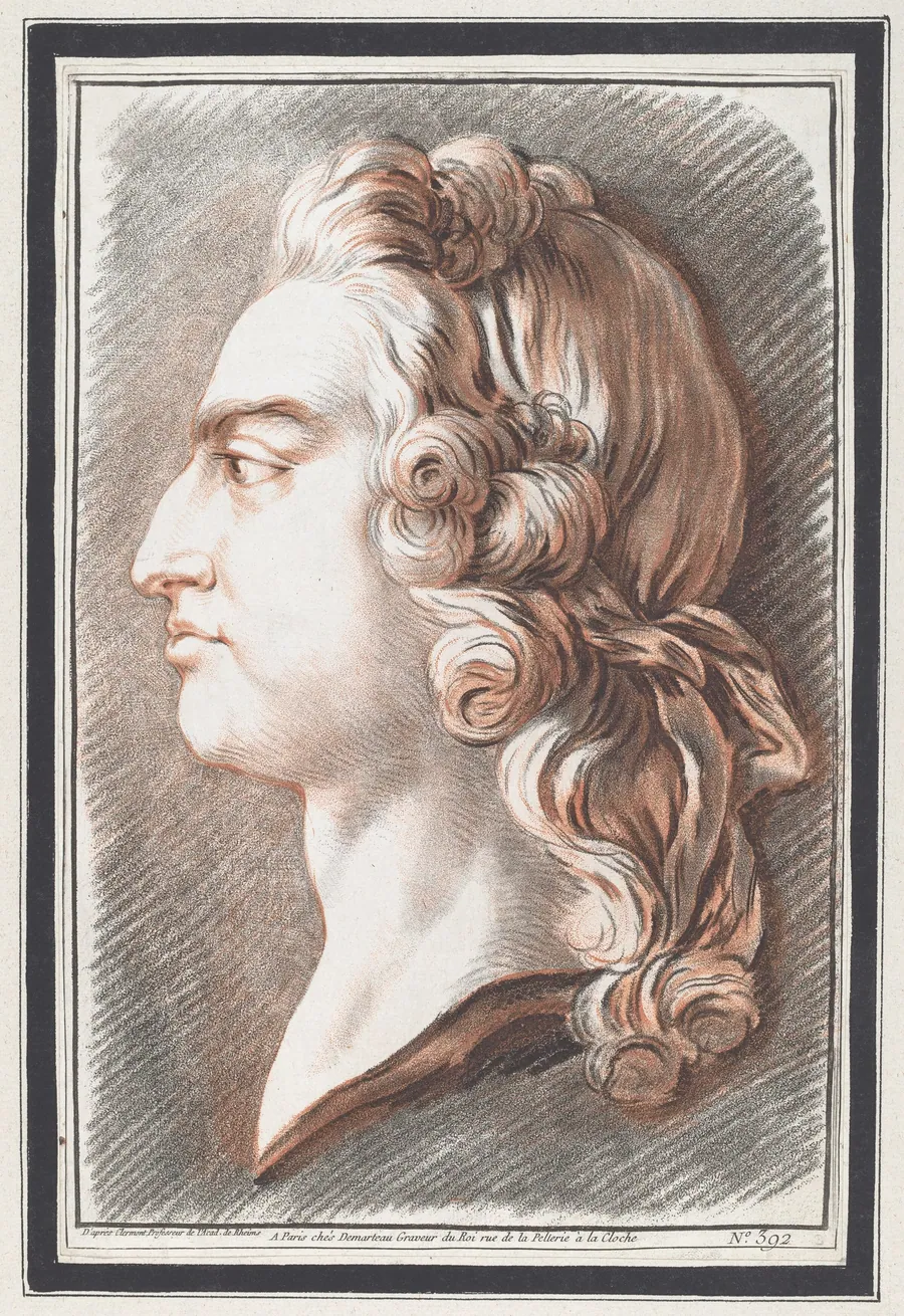 Louis XV by Gilles Demarteau the Elder