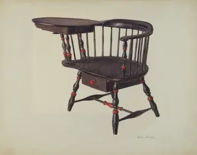 Harvard Student's Chair (Windsor)