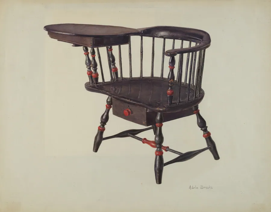 Harvard Student's Chair (Windsor) by Adele Brooks