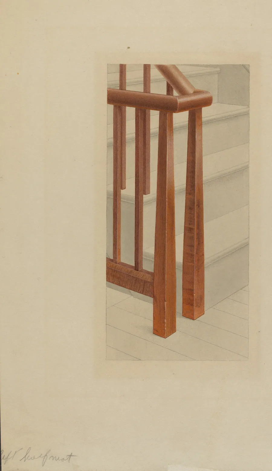 Newel Post by Alfred H. Smith