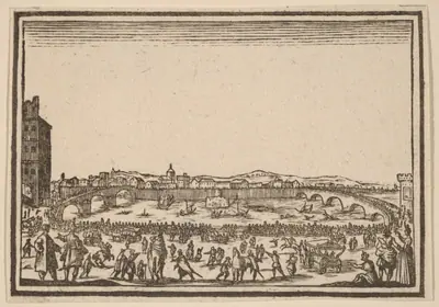 Fireworks on the Arno, Florence