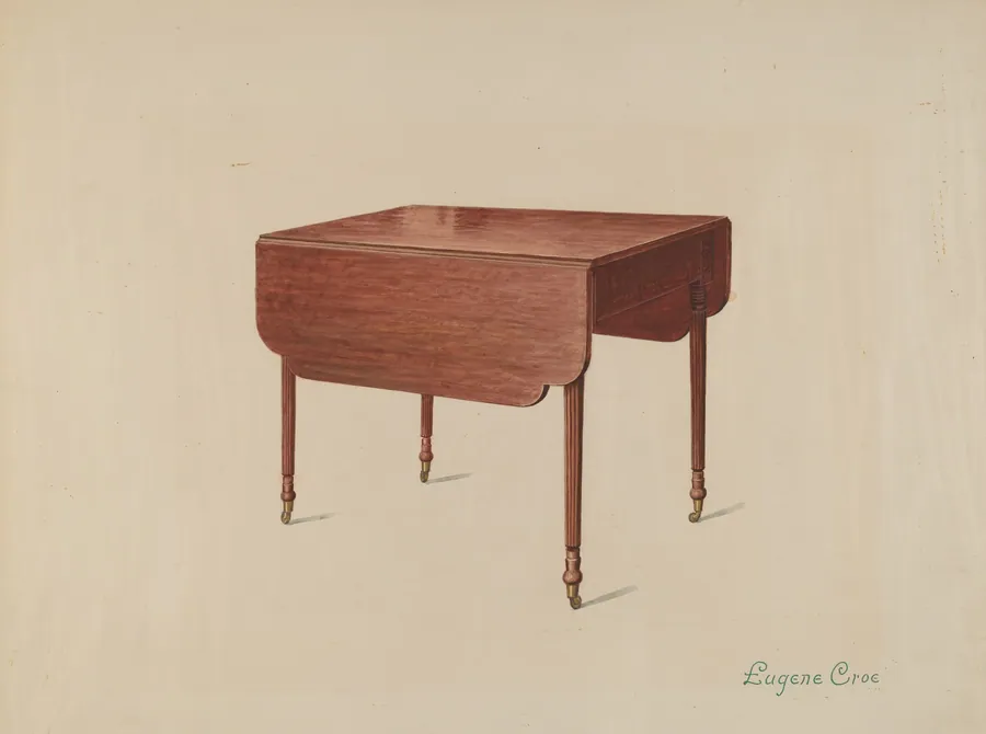 "General Cass Table" by Eugene Croe