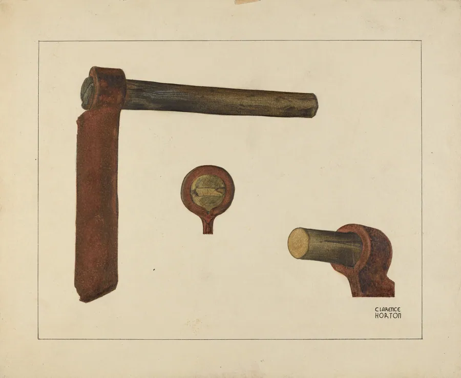 Zoar Shingle Axe by Clarence Horton