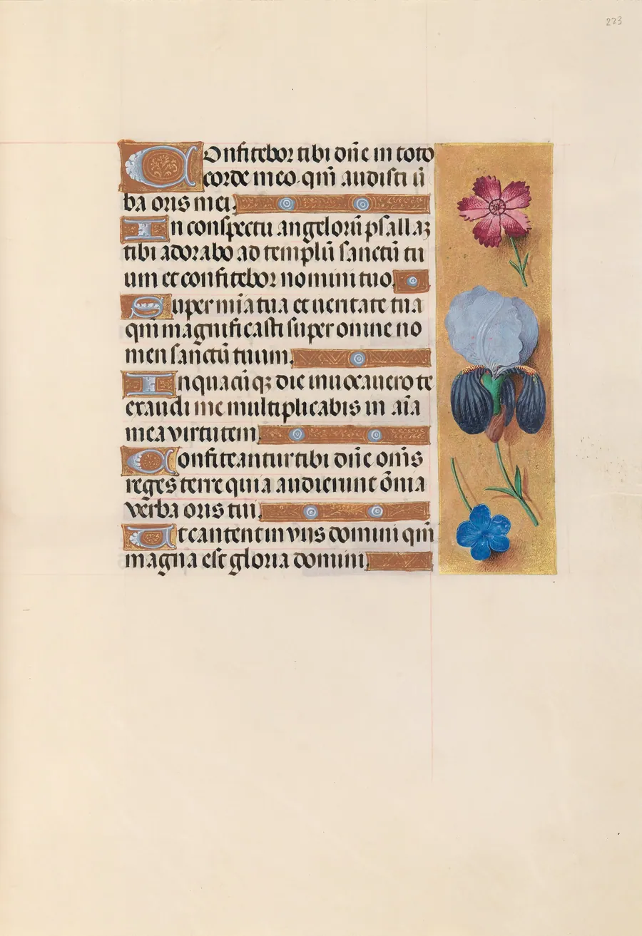 Hours of Queen Isabella the Catholic, Queen of Spain:  Fol. 223r by Master of the First Prayerbook of Maximillian