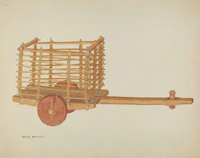 Wooden Cart