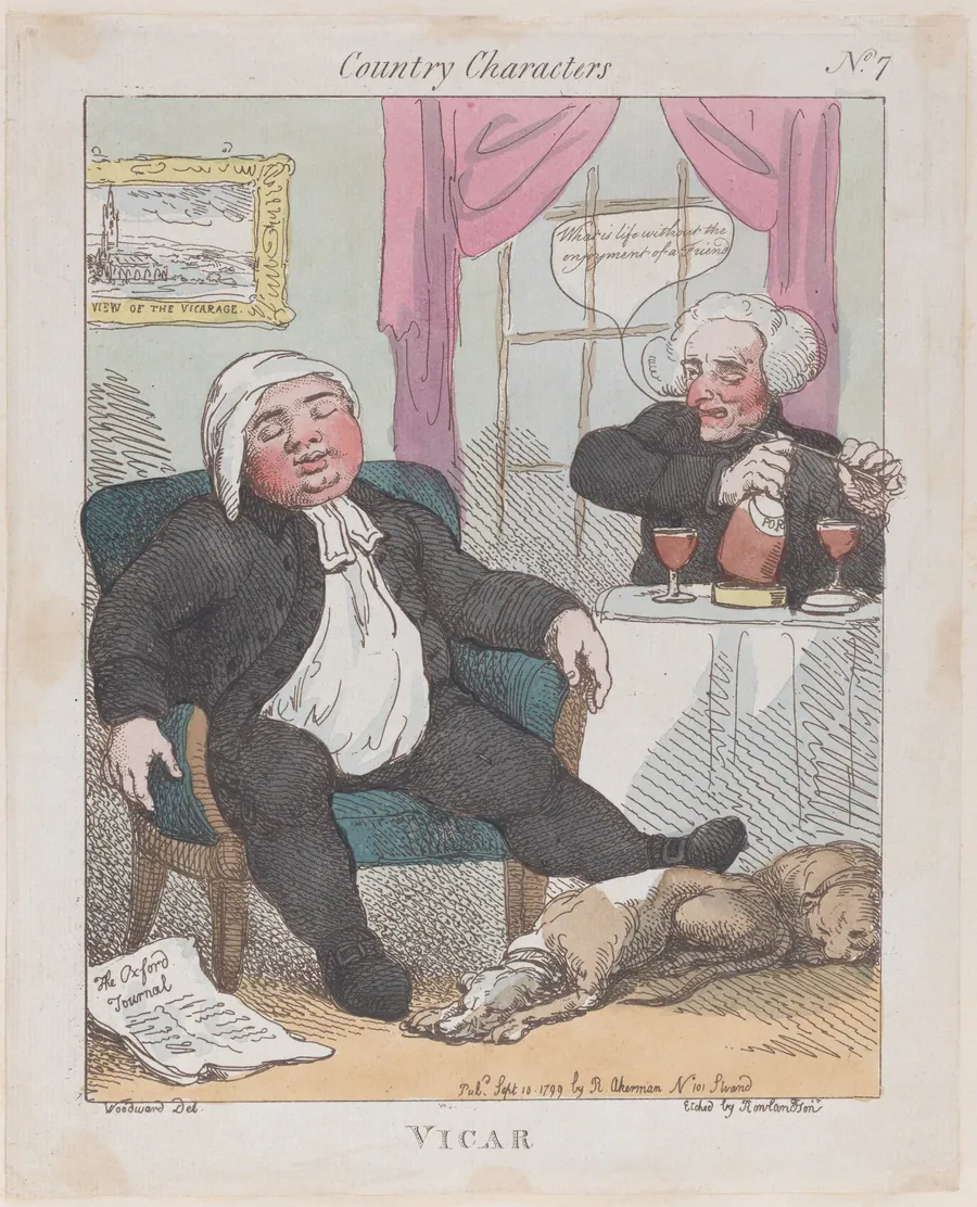 Vicar by Rudolph Ackermann, London