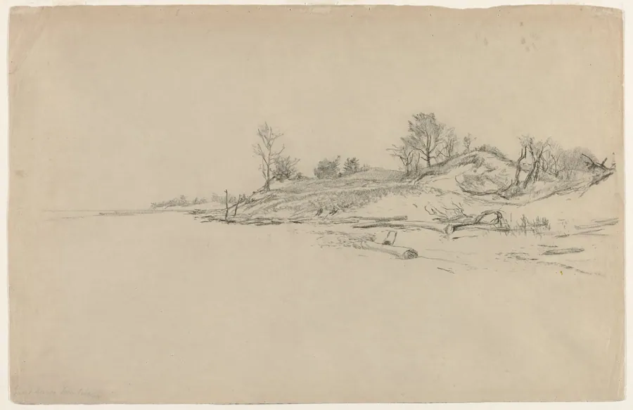 Sand Dunes, Lake Ontario by Homer Dodge Martin