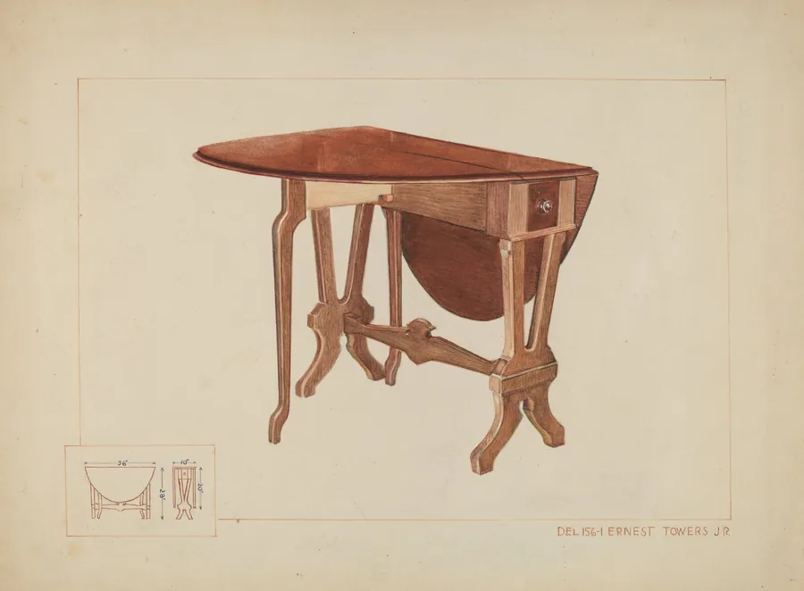 Table by Ernest A. Towers, Jr.