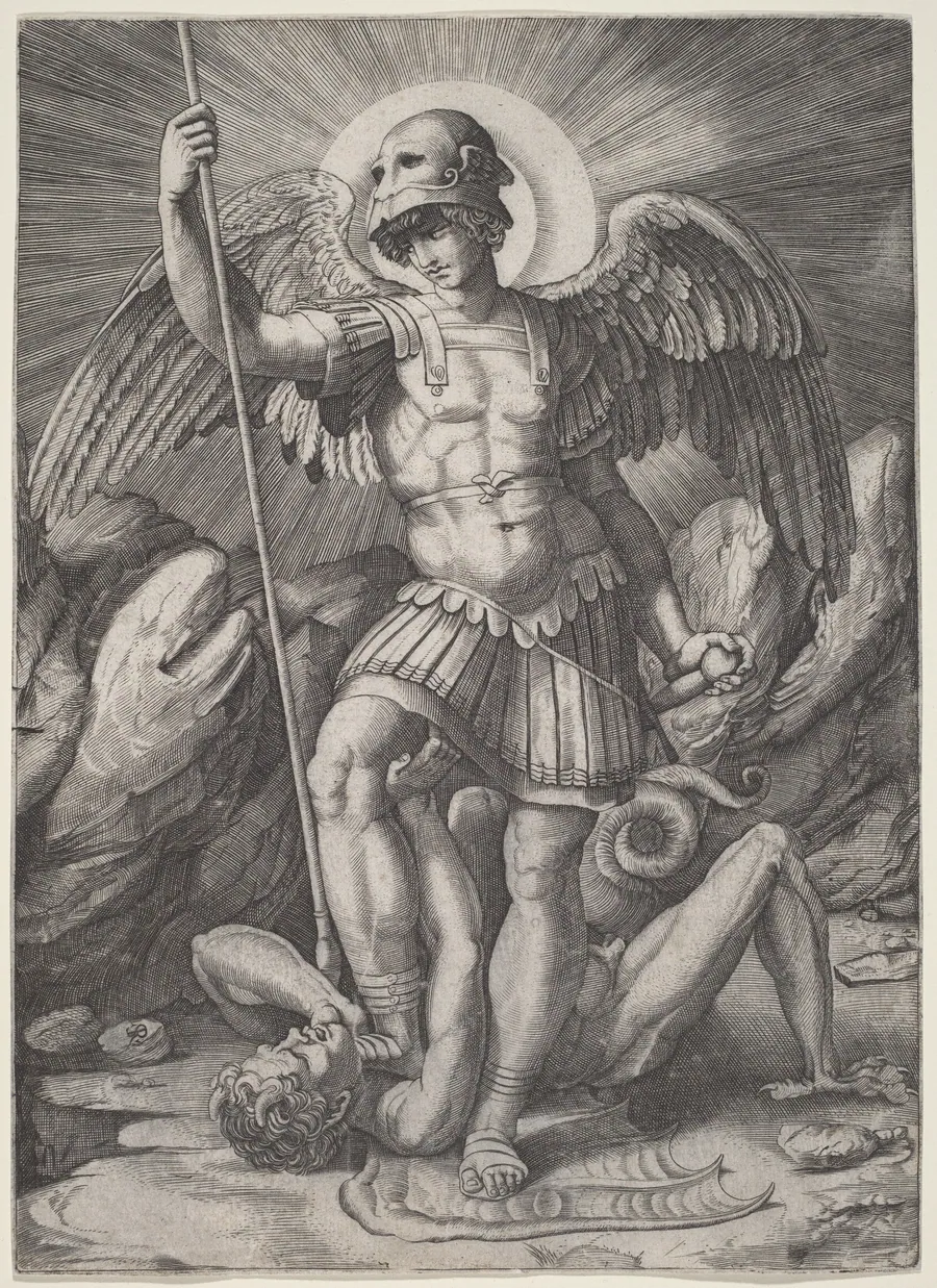 Saint Michael by Marco Dente
