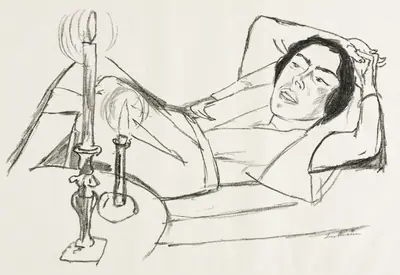 Reclining Woman (Portrait of Johanna Loeb)