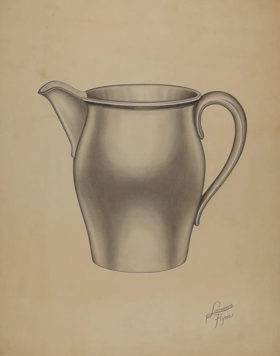 Pewter Pitcher by Lawrence Flynn